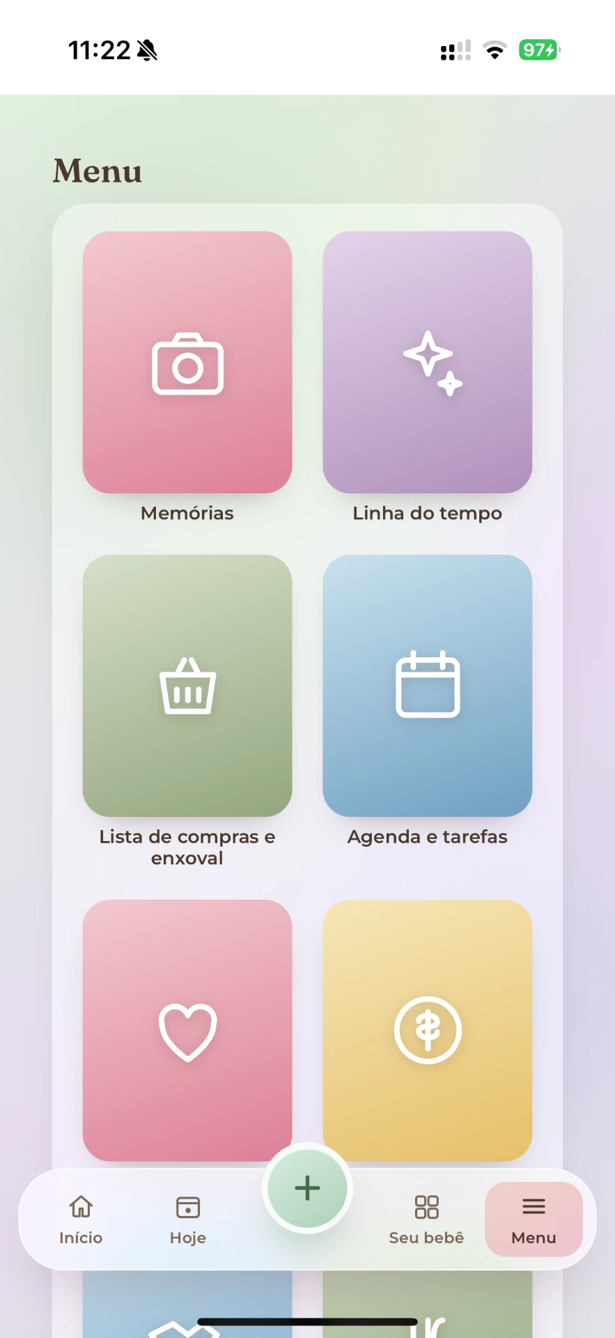 Menu principal