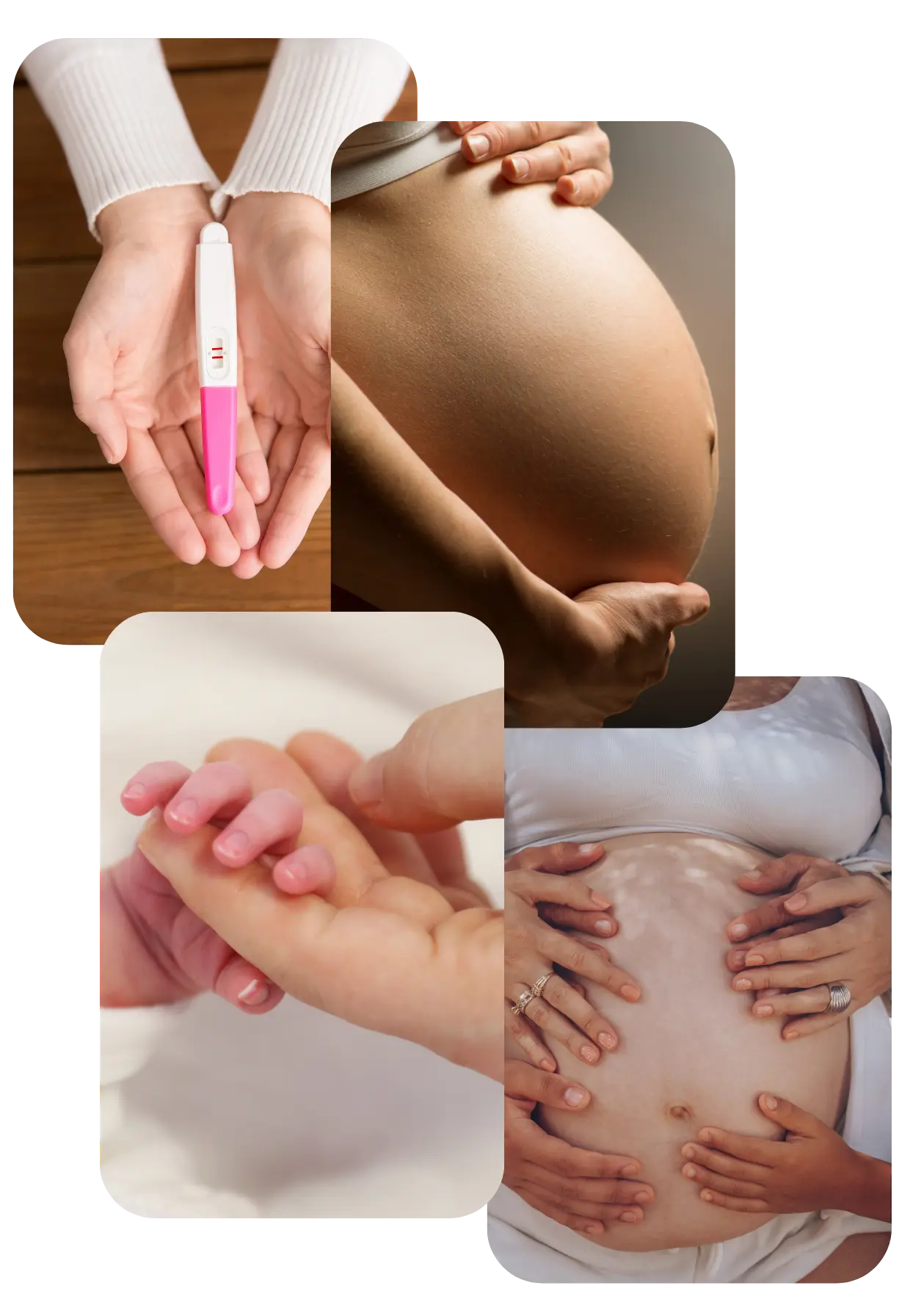O Diário da Mamãe e do Bebê aberto no celular